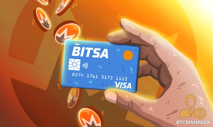 Bitsa Prepaid Crypto Card Adds Monero (XMR) Support