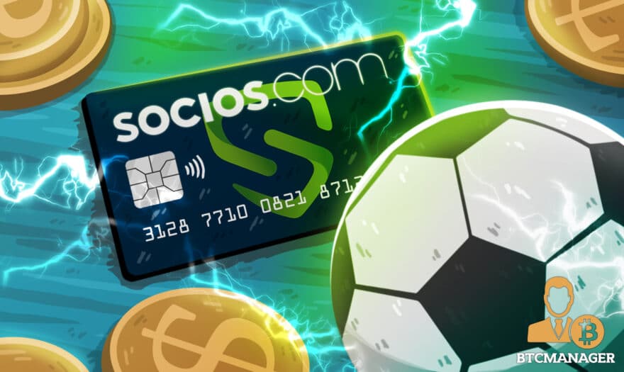 Socios.com Launching Debit Card with Chiliz (CHZ) Support