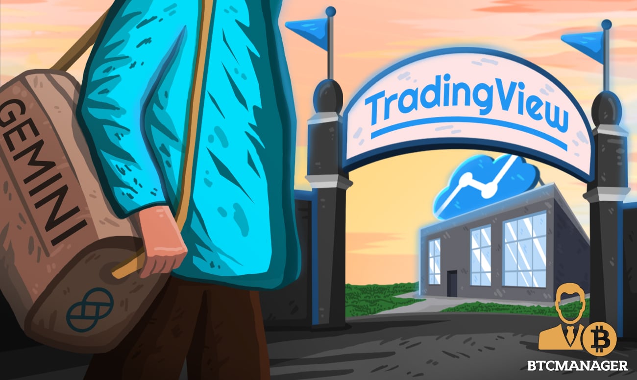 TradingView Lists Gemini Crypto Exchange as Trading Partner