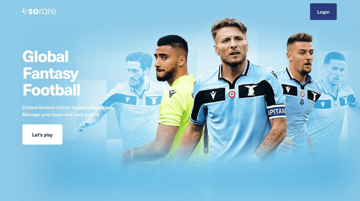 Lazio Joins Sorare’s Blockchain Fantasy Football Game - 1