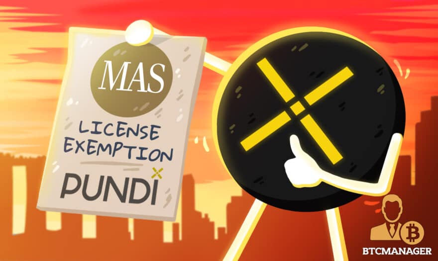 Blockchain Startup Pundi X Gets Limited License Exemption From Singapore Regulatory Body