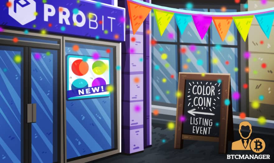 Traders Flocking Over to ProBit Exchange to Compete for 1,500,000 CLR in Rewards During Upcoming Color Coin Listing