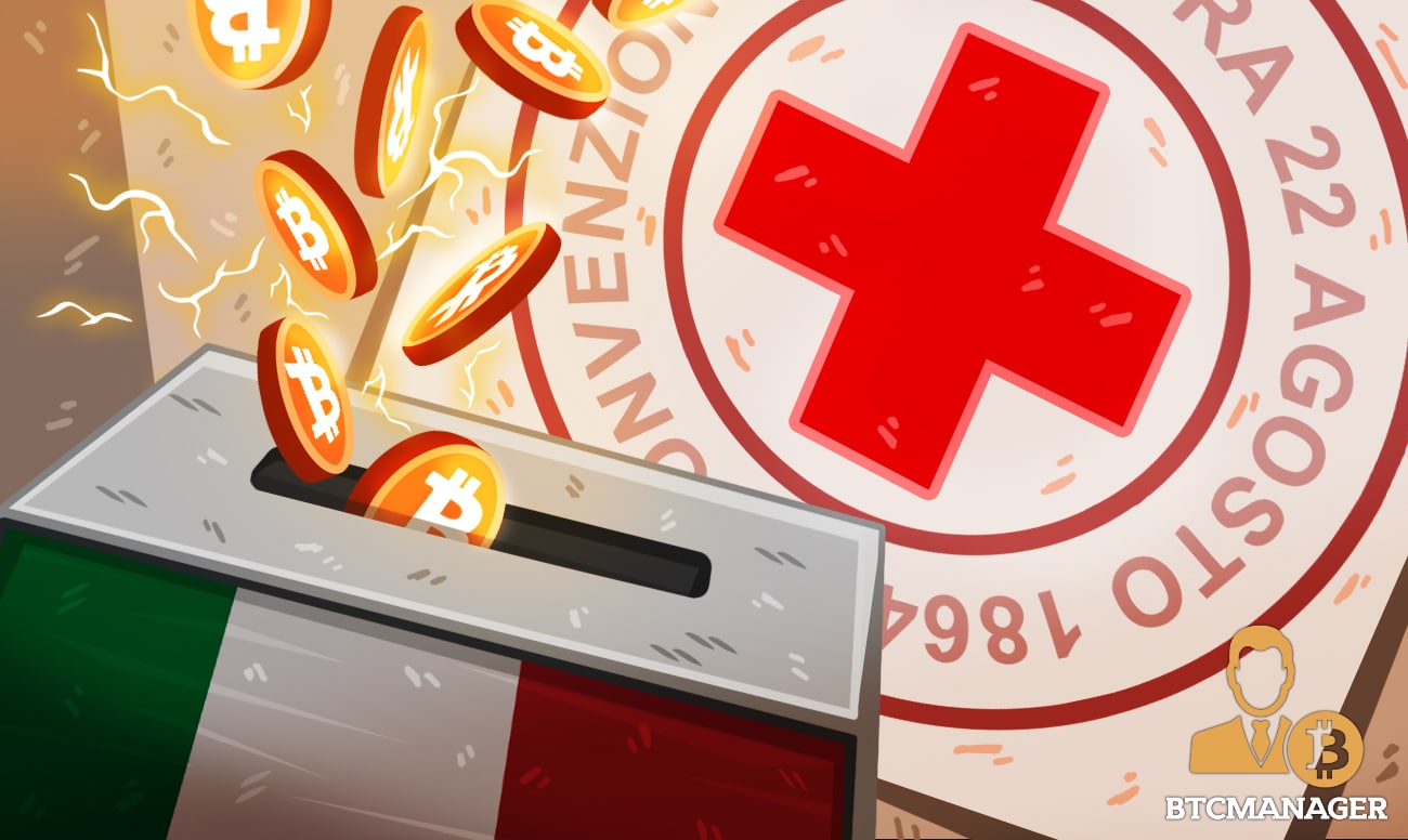 Italy: Red Cross Now Accepts Bitcoin (BTC) Donations for COVID-19 Crisis