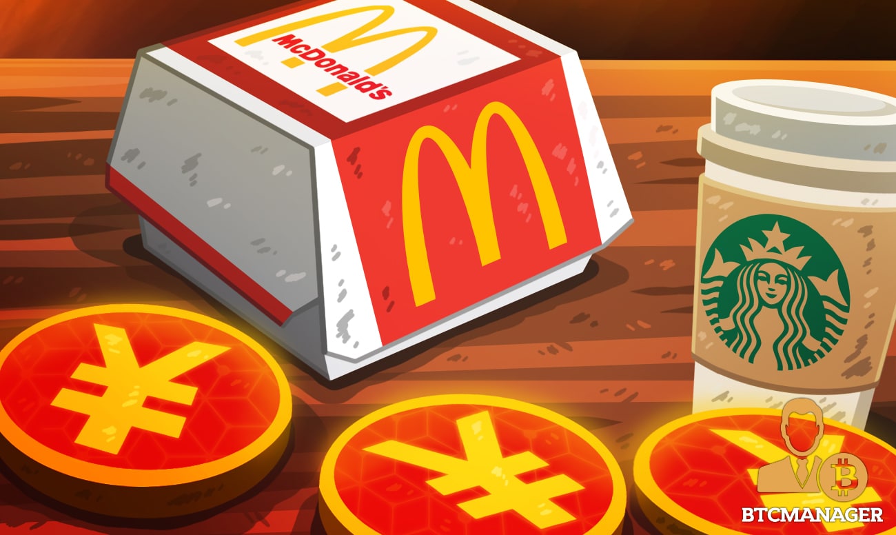 Report: McDonald’s, Starbucks, Subway Likely to Trial China’s Digital Yuan