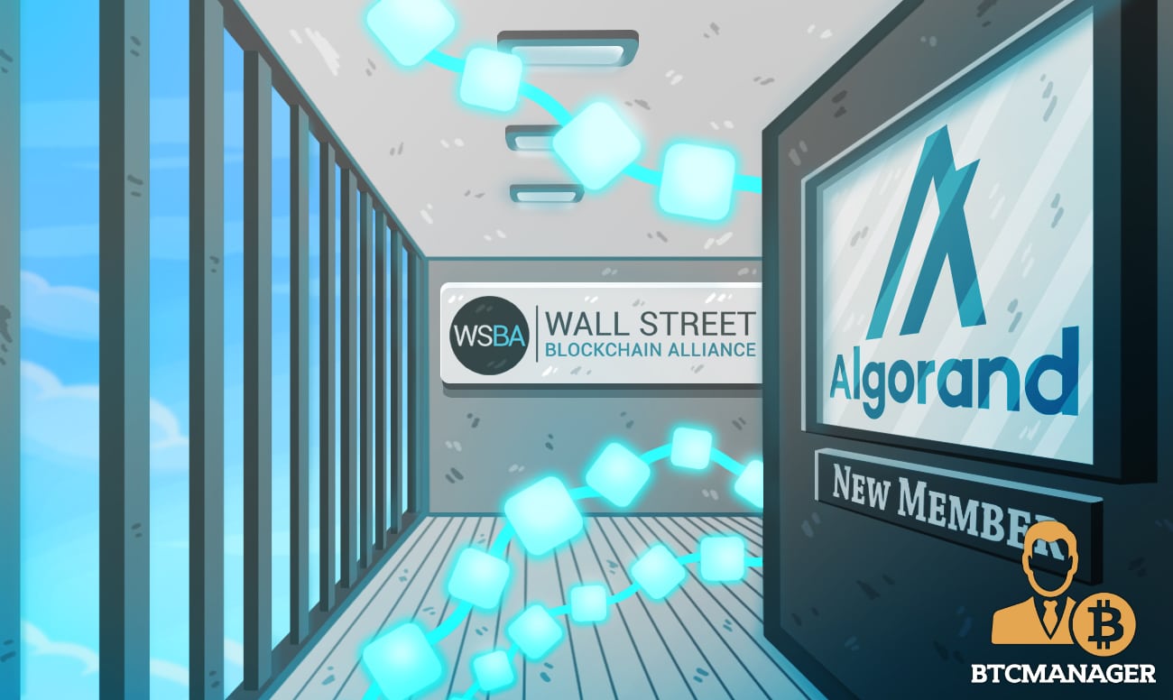 Algorand (ALGO) Joins Wall Street Blockchain Alliance (WSBA) 