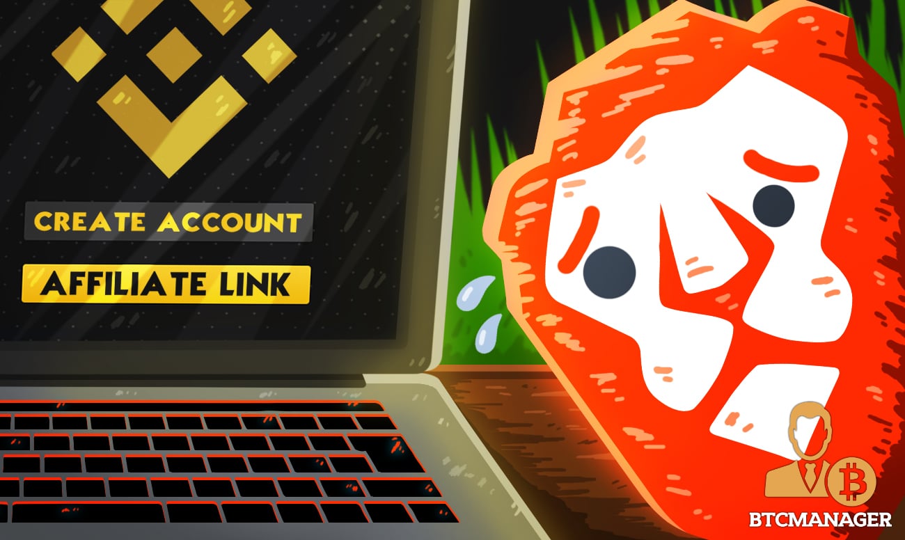 Brave (BAT) Left Red-Faced as Search Bar Found With Affiliate Links to Crypto Firms, CEO Apologies
