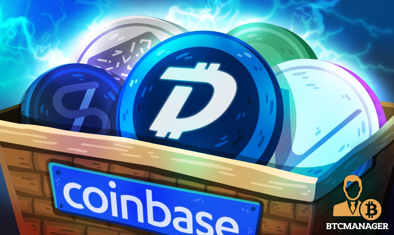 Coinbase Mulls Listing DigiByte (DGB), VeChain (VET), and 16 Other Altcoins