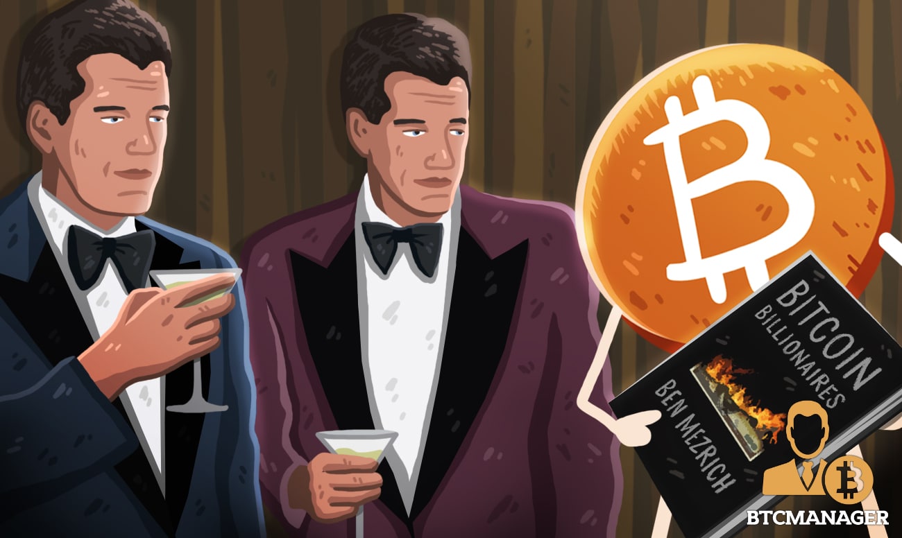 Winklevoss Twins to Co-Produce Film Adaption of “Bitcoin Billionaires” Book