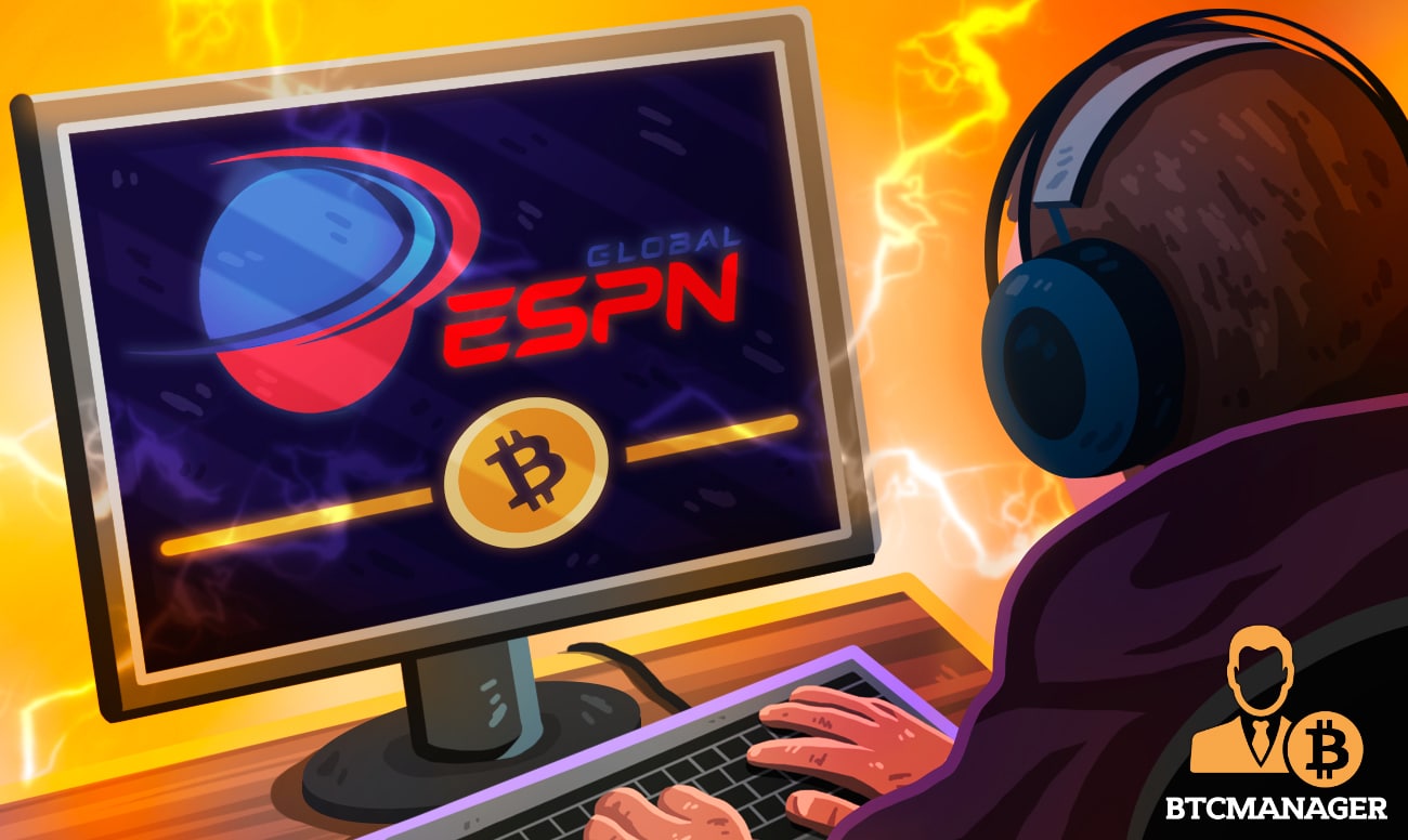 ESPN Global to Launch Blockchain Gaming Platform with Support for Bitcoin Payments