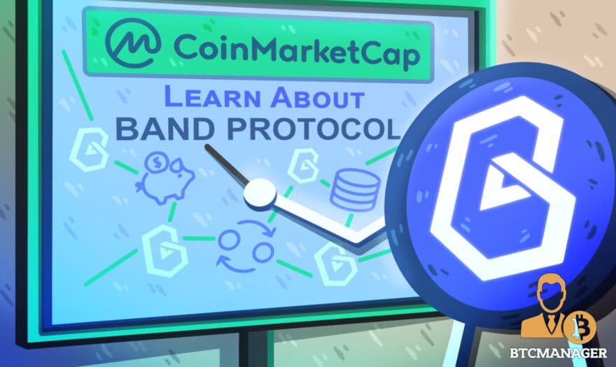 CoinMarketCap Launches Crypto Educational Program That Rewards in BAND Tokens