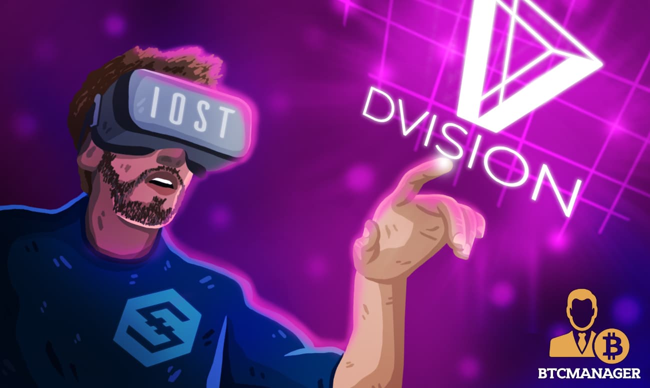 IOST Assets Integrated Into the VR Content Platform, Dvision