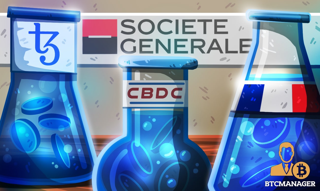 Societe Generale Taps Tezos (XTZ) for Bank of France CBDC Test