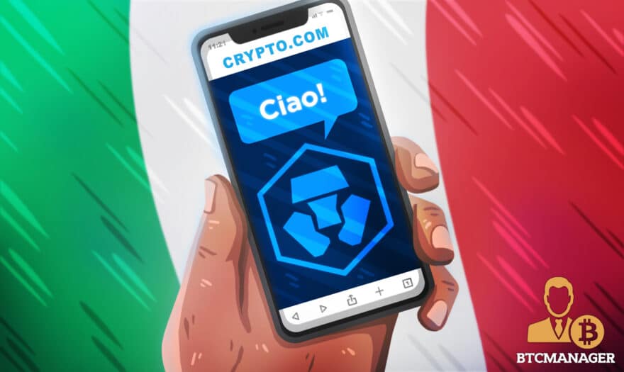 Crypto.com Launches Italian Version of Mobile App and Exchange