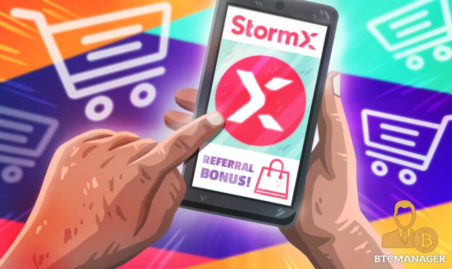 StormX Launches New $1,000 Referral Bonus for Cryptocurrency Cashback Users