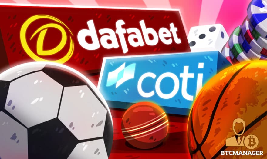 Dafabet Contracts COTI, Launches a Borderless Crypto Wallet For Sport Bettors
