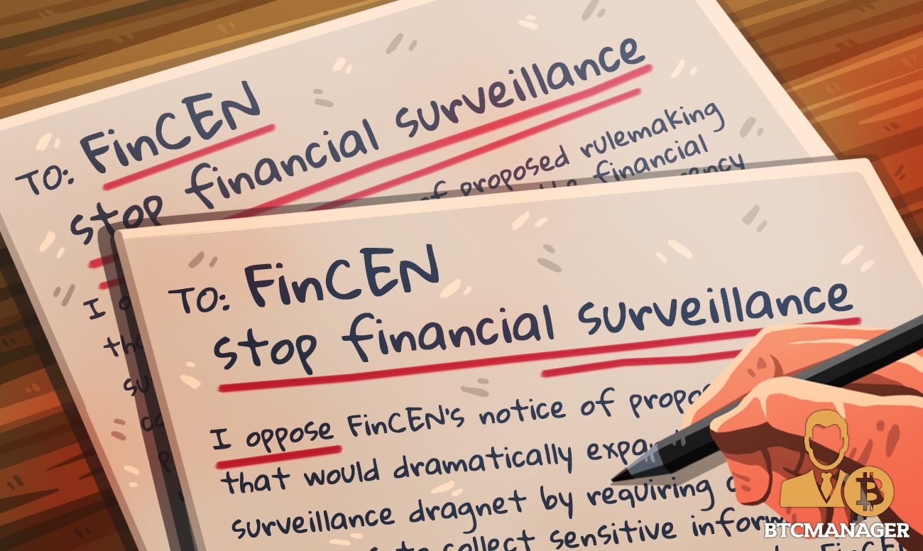 Over 65,000 Comments Have Been Filed as More Pundits Oppose FinCEN’s New Crypto Rule