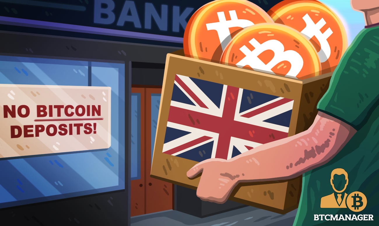 Crypto Holders in the UK Cannot Deposit Profits in Banks