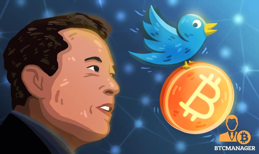 #Bitcoin Trend Grips Twitter as Elon Musk Adds BTC to his Bio