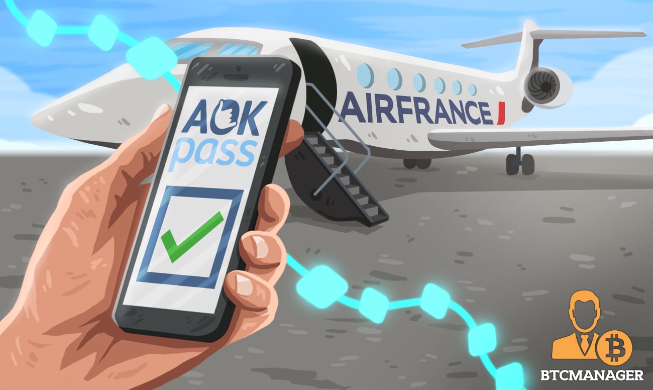 Air France Set to Test Blockchain-based COVID-19 Test Verification Solution