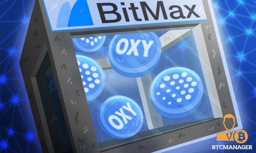 Oxygen Protocol to List OXY Tokens on BitMax