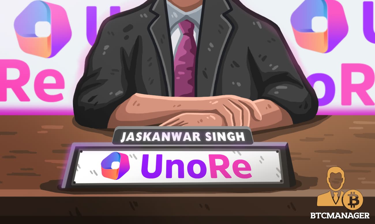 Award-Winning Entrepreneur Jas Singh Delves Into Crypto Reinsurance With UnoRe