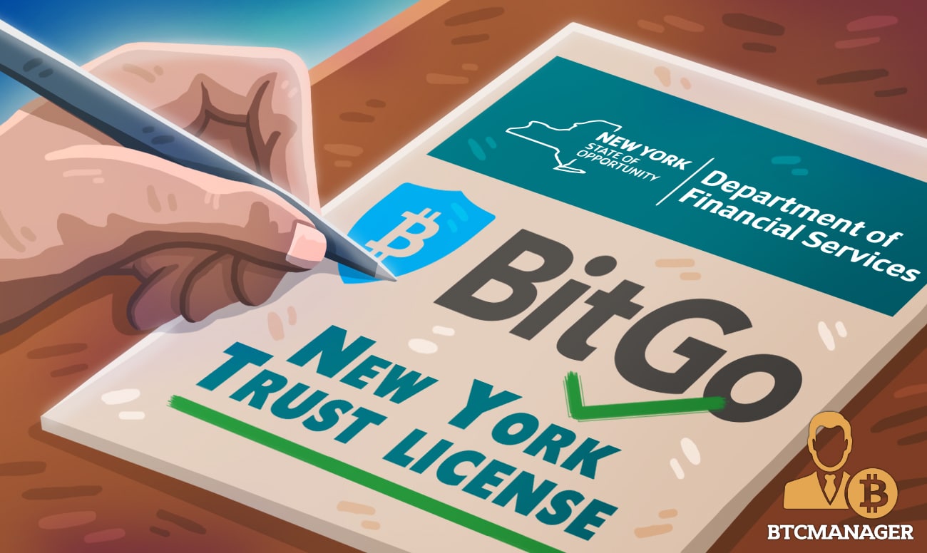 BitGo Receives Trust License From New York Regulators