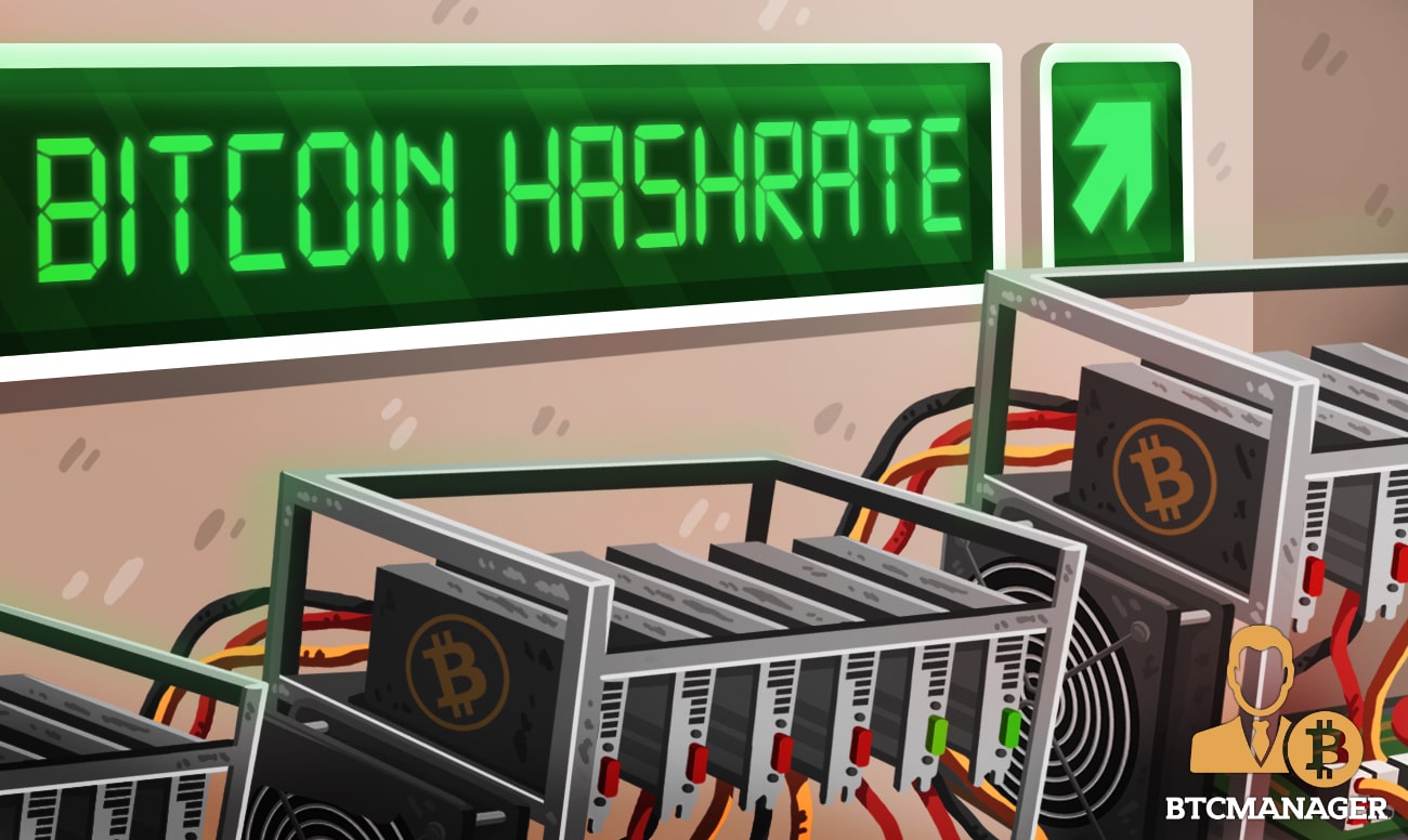 Bitcoin Network Hashrate Hits Fresh All-Time High 