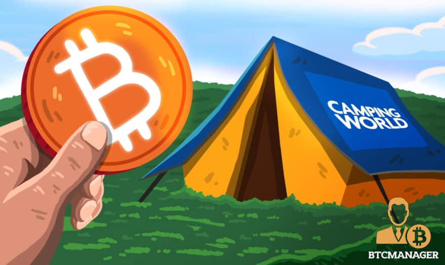 Camping World Collaborates with BitPay to Accept Bitcoin (BTC) Payments