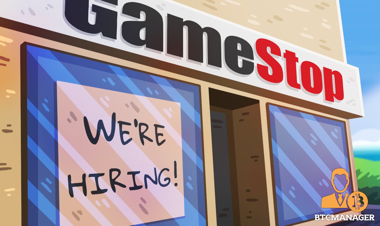 GameStop Hiring a Security Analyst with “Crypto and NFT” Experience