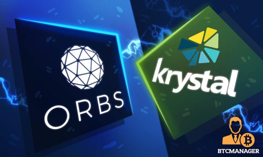 Orbs and Kristal Multicurrency Wallet Join Hands to Promote DeFi