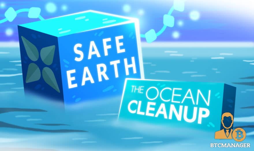 SafeEarth Donates $100,000 to TheOceanCleanUp Kicking Off Blockchain Eco Project