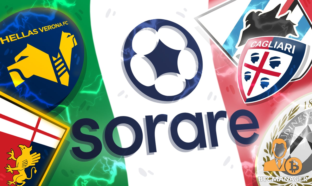 Sorare Adds 5 New Italian Serie A Football Clubs to Its Ecosystem –  crypto.news