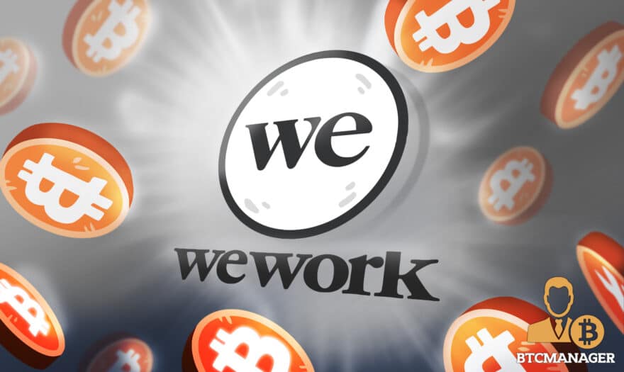 WeWork Accepts Bitcoin and Other Crypto for Payments