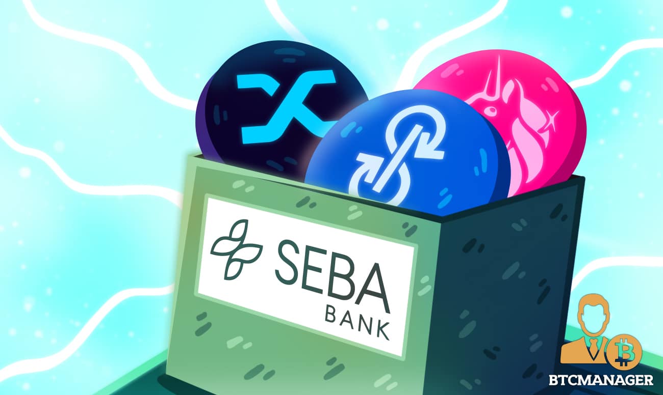 Crypto-Friendly Bank SEBA Adds DeFi Blue Chips UNI, SNX, and YFI