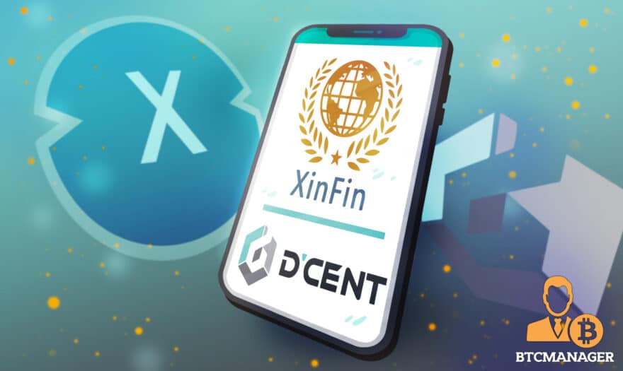 D’CENT Announces XinFin as New Default Account in App