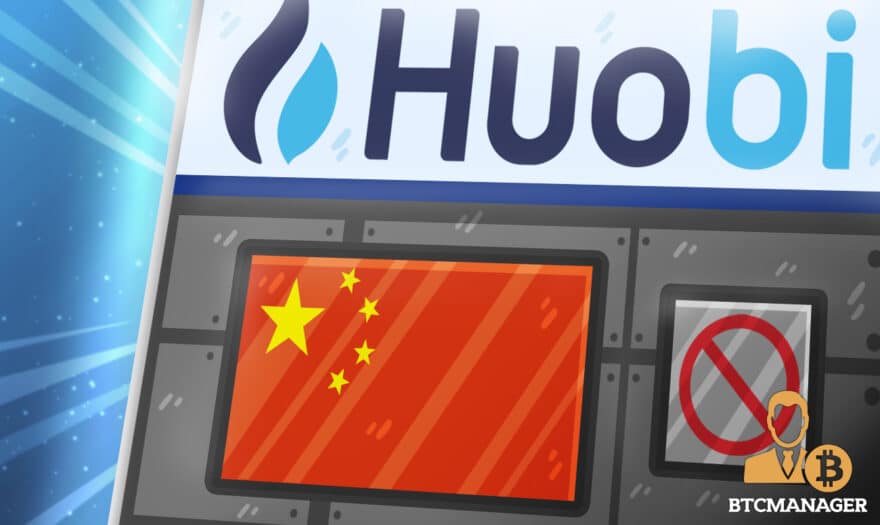 China: Huobi Ceases Support For Crypto Derivatives Trading