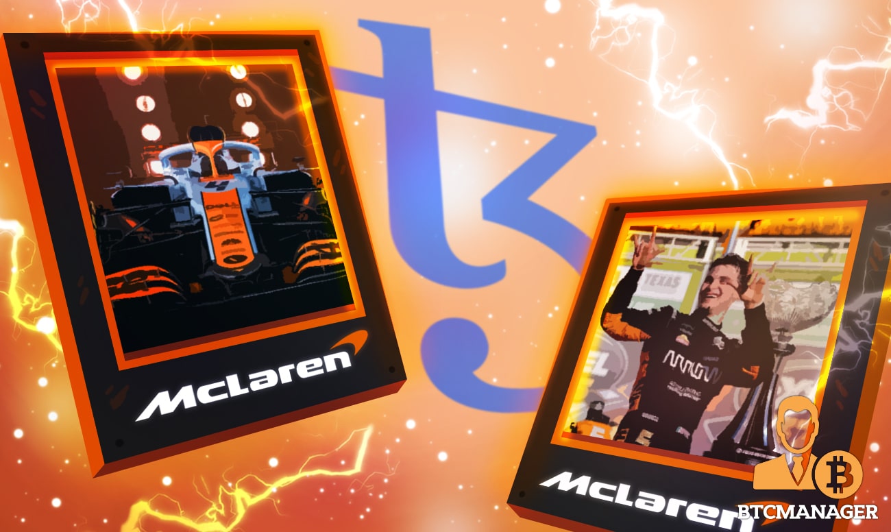 Formula 1 Racing Company McLaren Joins the NFT Trend with Tezos (XTZ)