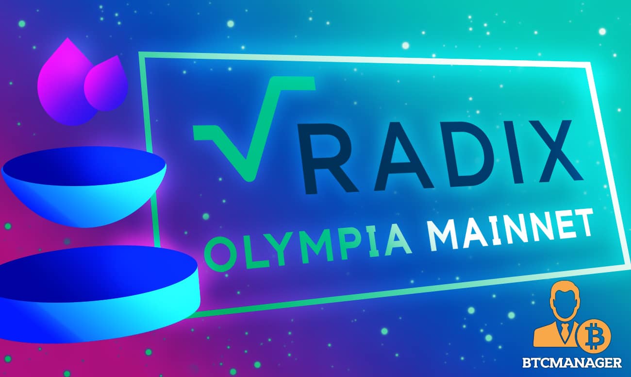 Radix Launches Olympia Mainnet as DeFi Climbs Back to $65 Billion TVL