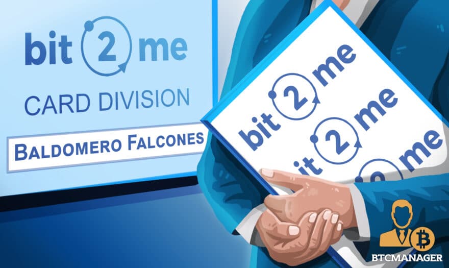 Former Mastercard International President Baldomero Falcones Joins Card Division For Bit2Me