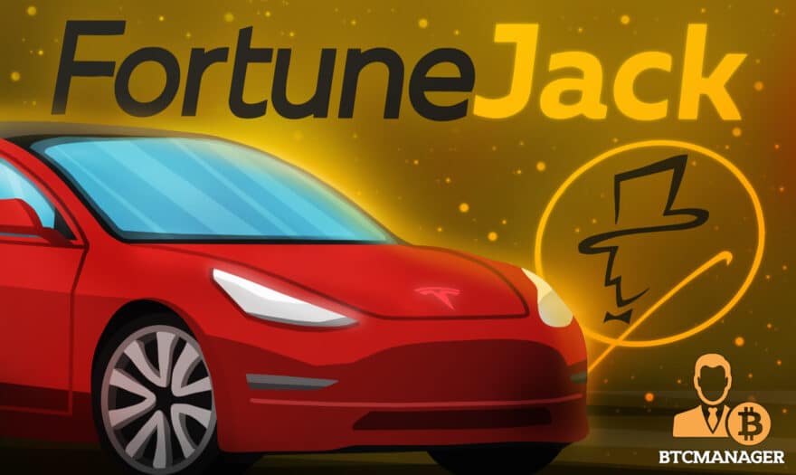 FortuneJack Crypto Casino Unveils Tesla Giveaway to Reward Top Gamers