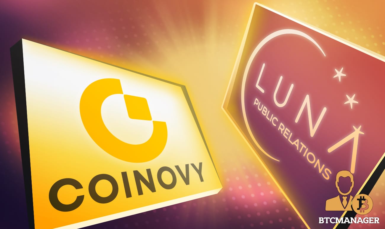 Coinovy forms Strategic Partnership with Luna PR