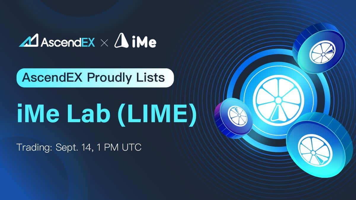 iME Lists on AscendEX - 1
