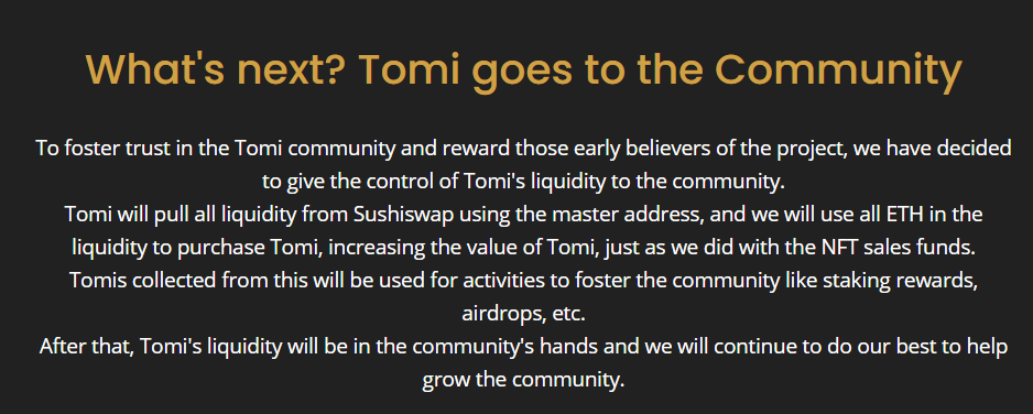 After a Successful IDO, TOMI Token is off to a Flying Start - 2