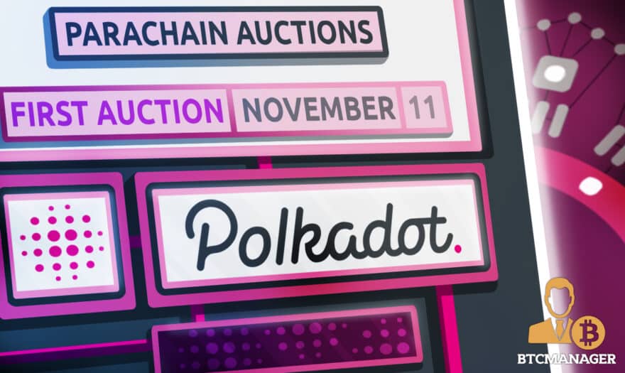 Polkadot (DOT) Parachain Auctions to Kick Off on November 11