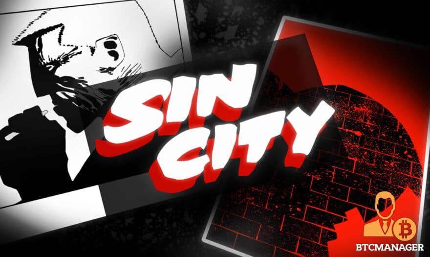 Sin City NFTs Release; Miller Partners with Gala Labs and Concept Art House