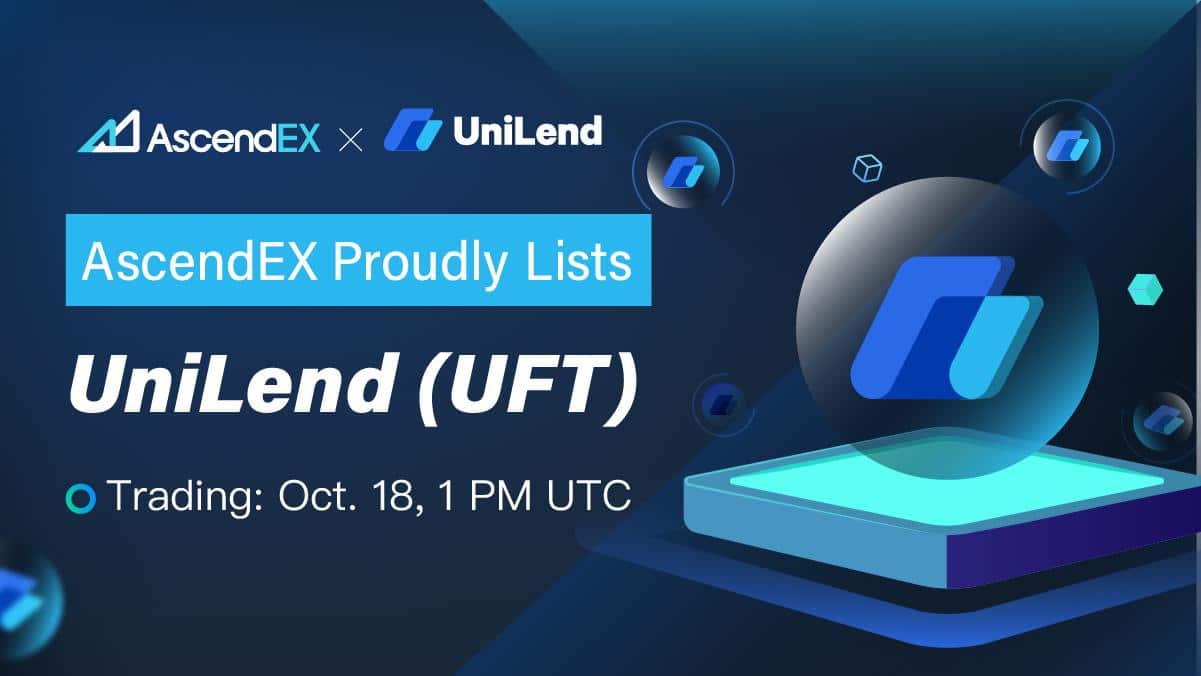UniLend Lists on AscendEX - 1