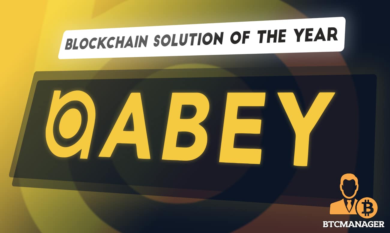 ABEY Wins the Blockchain Solution of the Year at AIBC Europe 2021 Awards Held in Malta