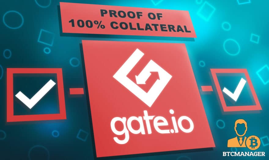 Crypto Exchange, Gate.io, Provides 100% Proof Of Collateral