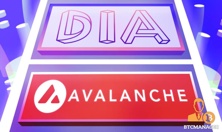 DApps on Avalanche Network Can Now Access DIA’s Open-Source Oracles