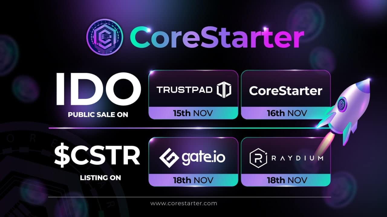 Amidst growing Cryptoverse, this Multi-Chain Launchpad Corestarter Gears up for Massive Public Launch - 1